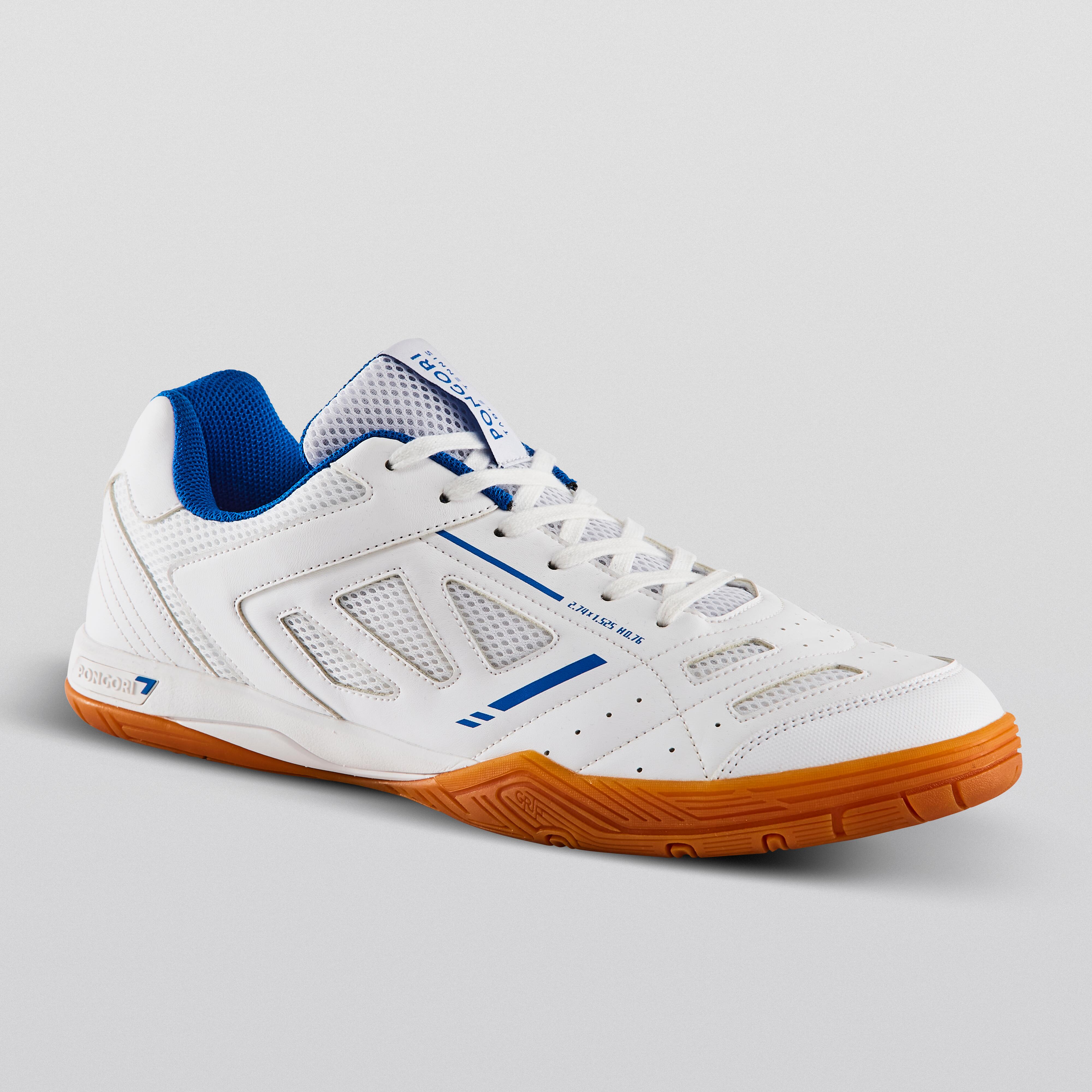 Table Tennis Shoes TTS 500 New - White/Blue
