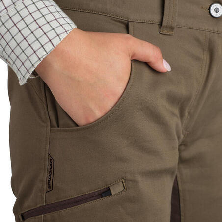 БРЮКИ ДЛЯ ОХОТЫ ЖЕНСКИЕ "ДЫШАЩИЕ" 500