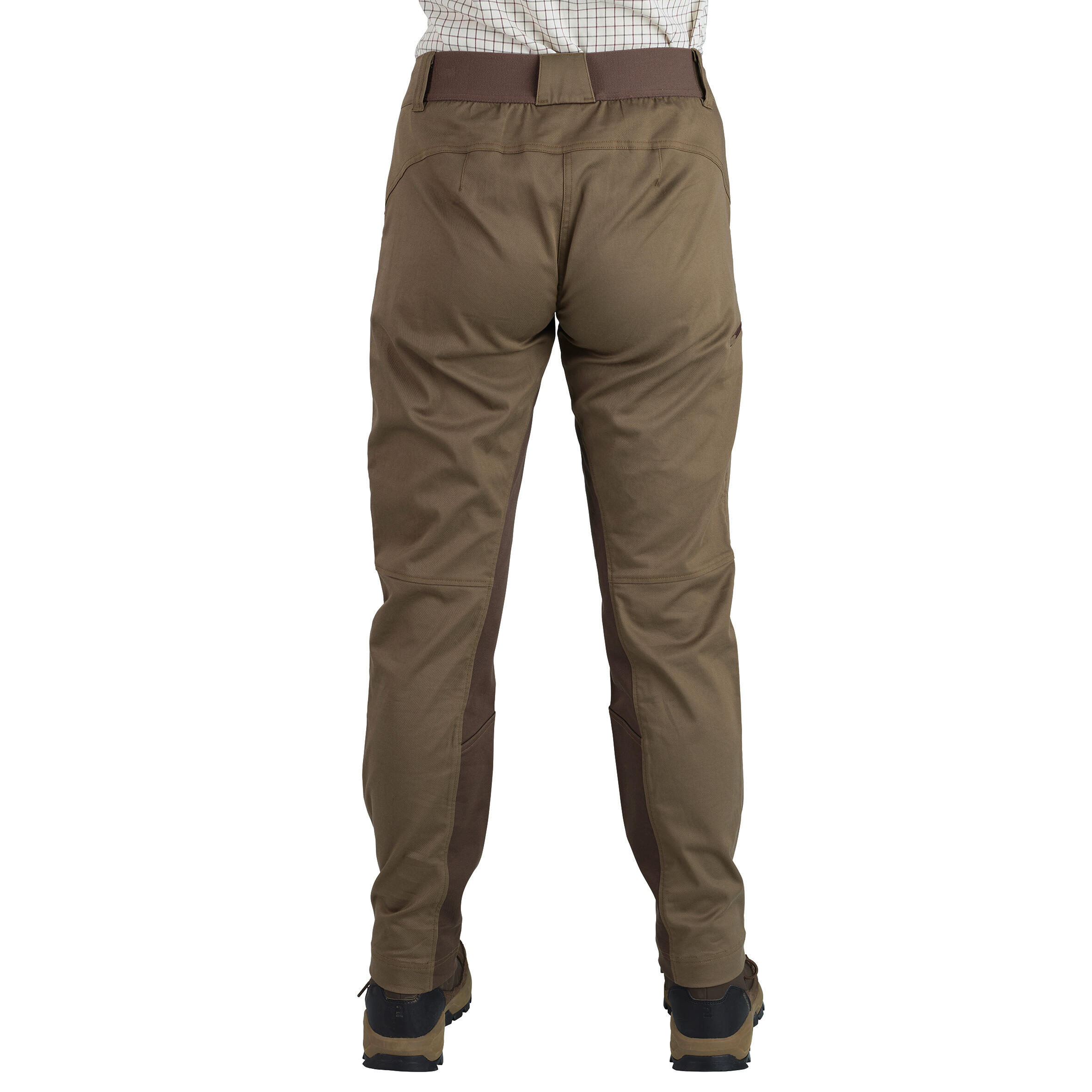 Women’s breathable trousers 500 brown