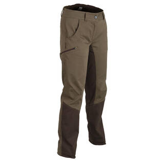 Women’s breathable trousers 500 brown