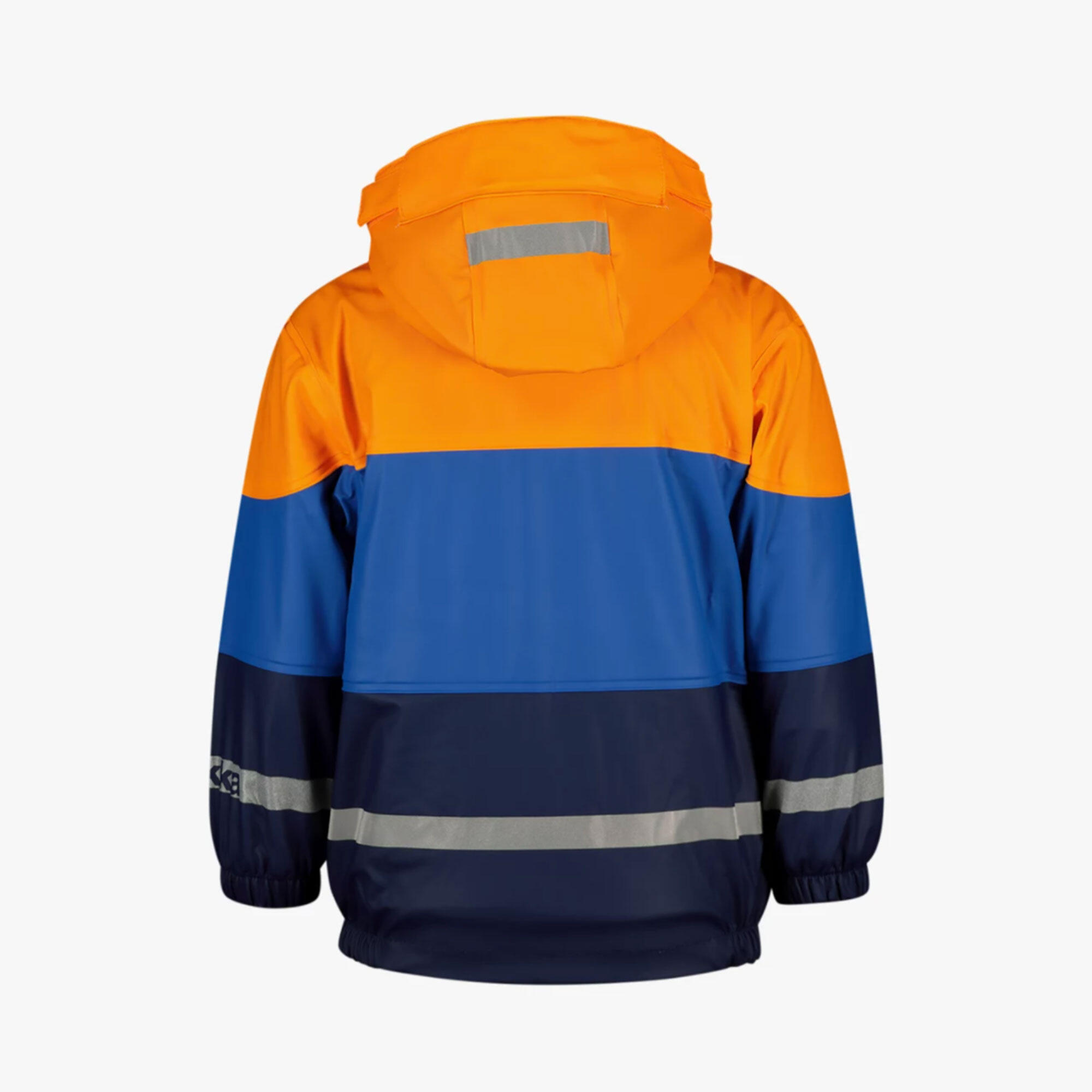 VESTE HIVER IMPERMEABLE DE RANDONNÉE - RUKKA MOGLI NAVY - ENFANT 2-9 ANS 2/2