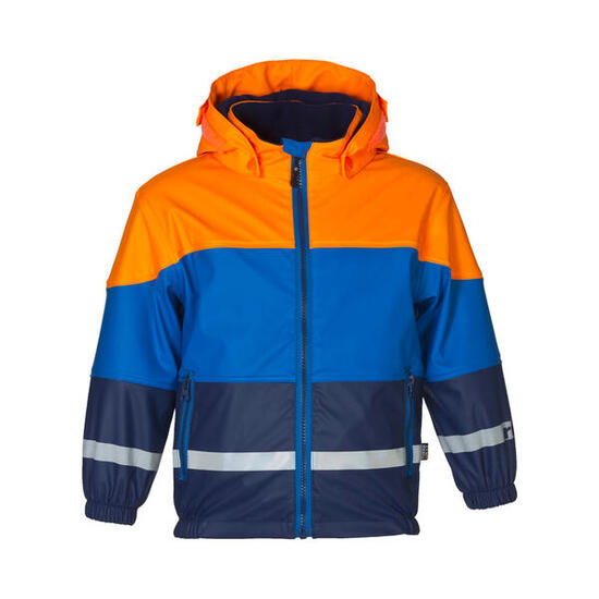 VESTE HIVER IMPERMEABLE DE RANDONNÉE - RUKKA MOGLI NAVY - ENFANT 2-9 ANS