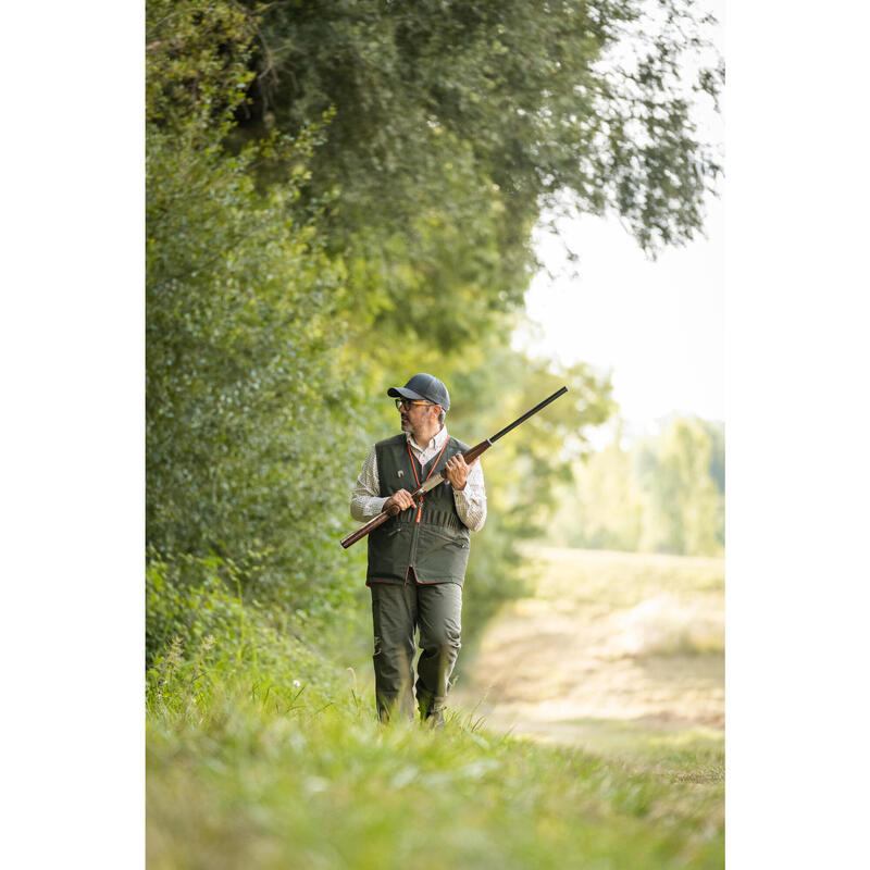 Pantalón Cargo Hombre Solognac Steppe 100 Verde Resistente Multibolsillo