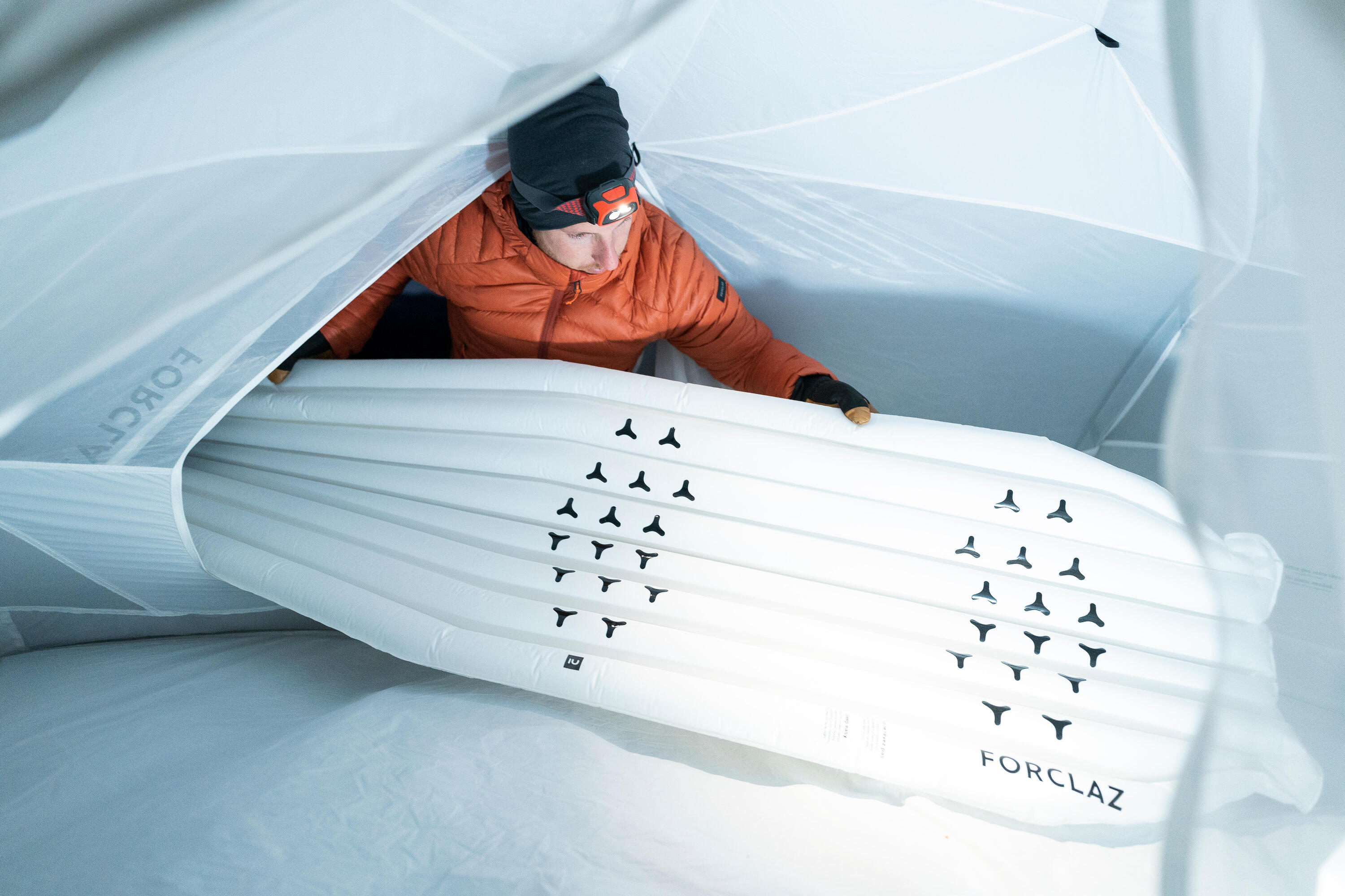 Inflatable trekking mattress - MT500 air XL - 195 x 60 cm - Minimal Editions 3/9