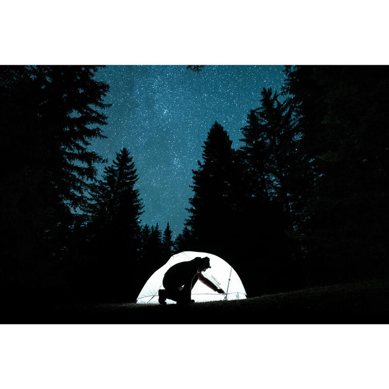 CAMPING TENT FORCLAZ MT 900 2 PERSONS - MINIMAL EDITION / UNDYED