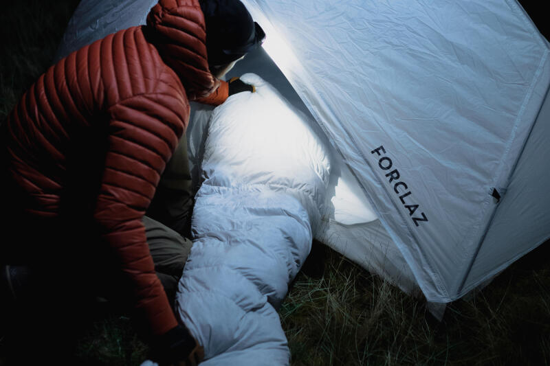 Śpiwór trekkingowy puchowy Forclaz MT900 0°C Minimal Editions