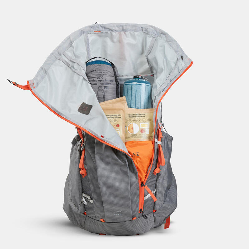 Trekking backpack voor dames 45+10 liter MT900 UL
