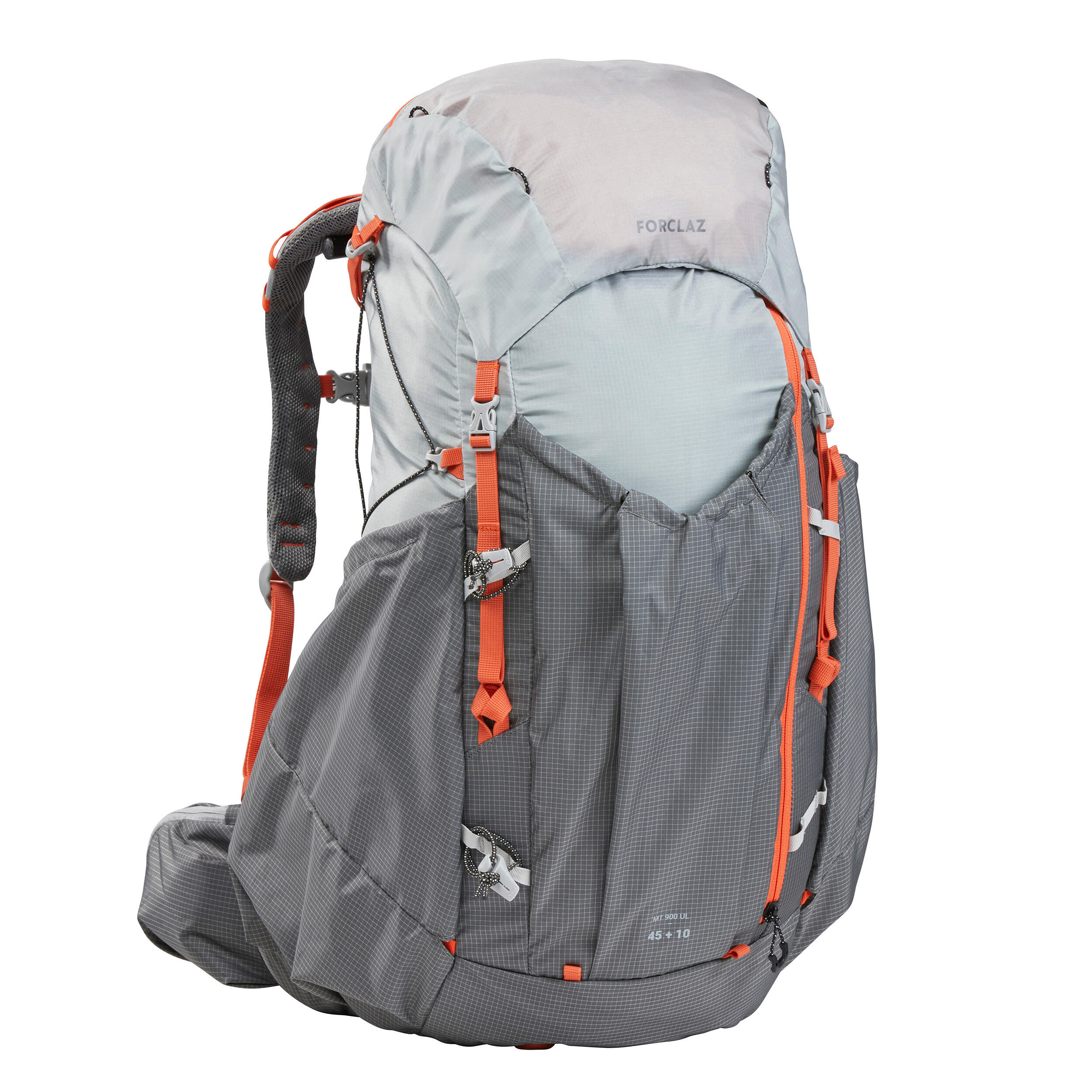 Zaino montagna donna MT900 UL 45 +10L grigio FORCLAZ | DECATHLON