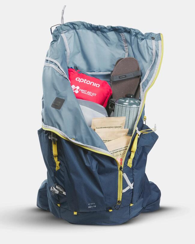 Men's Ultralight Trekking Backpack 50+10 L - MT900 UL