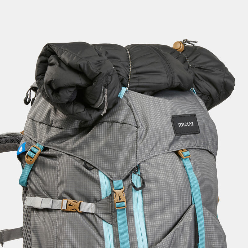 Trekking backpack voor dames MT500 AIR 55+10 liter