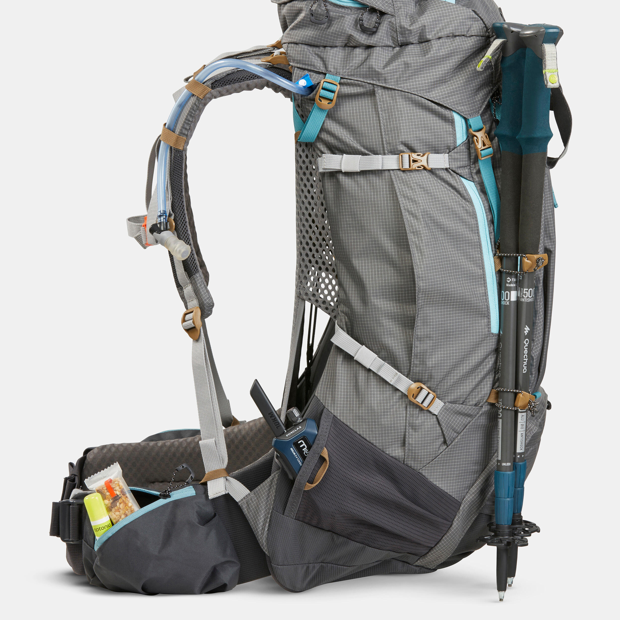 Women's Trekking Backpack 55+10 L - MT500 AIR 9/15