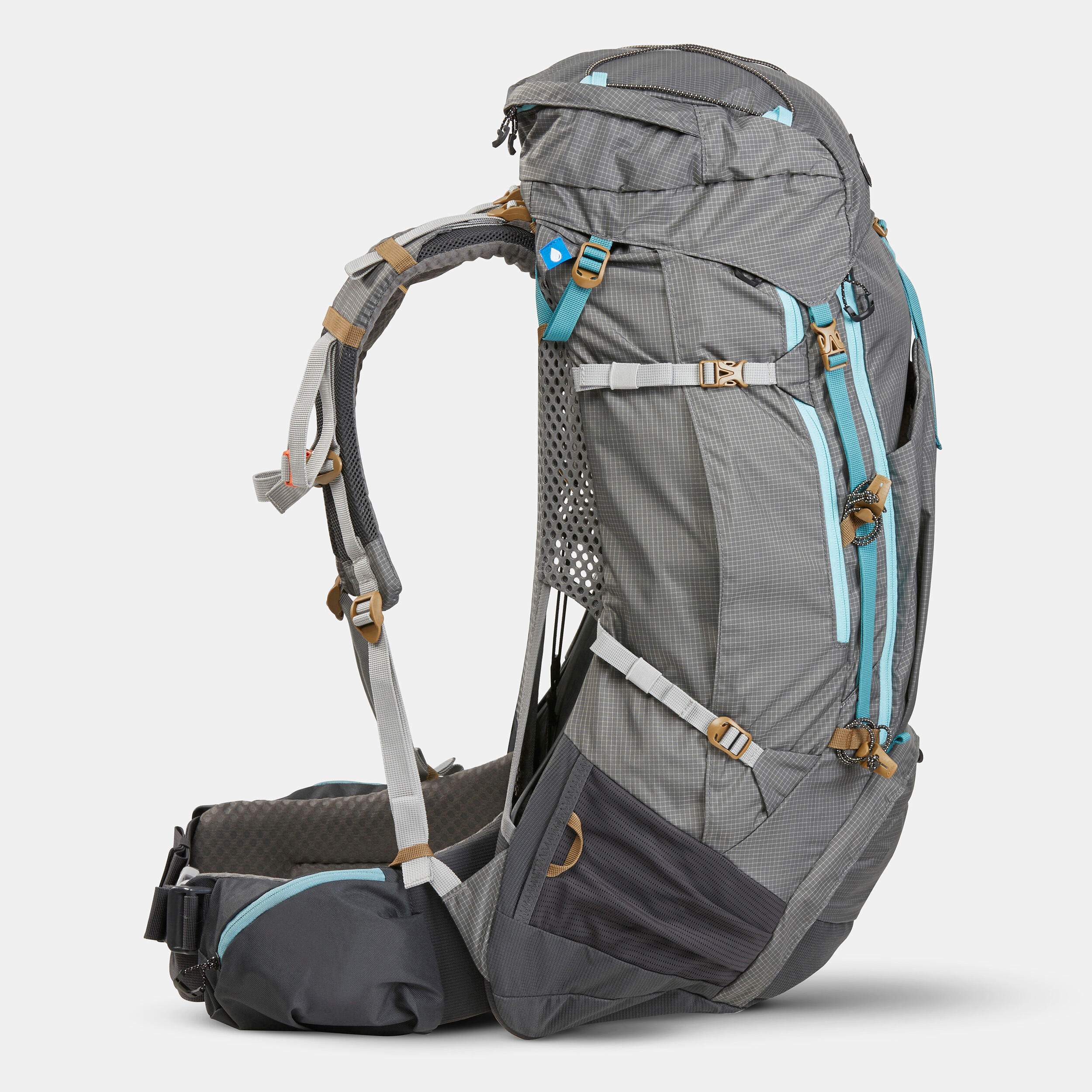 FORCLAZ Trekkingrugzak voor dames MT500 AIR 55 10 liter Decathlon