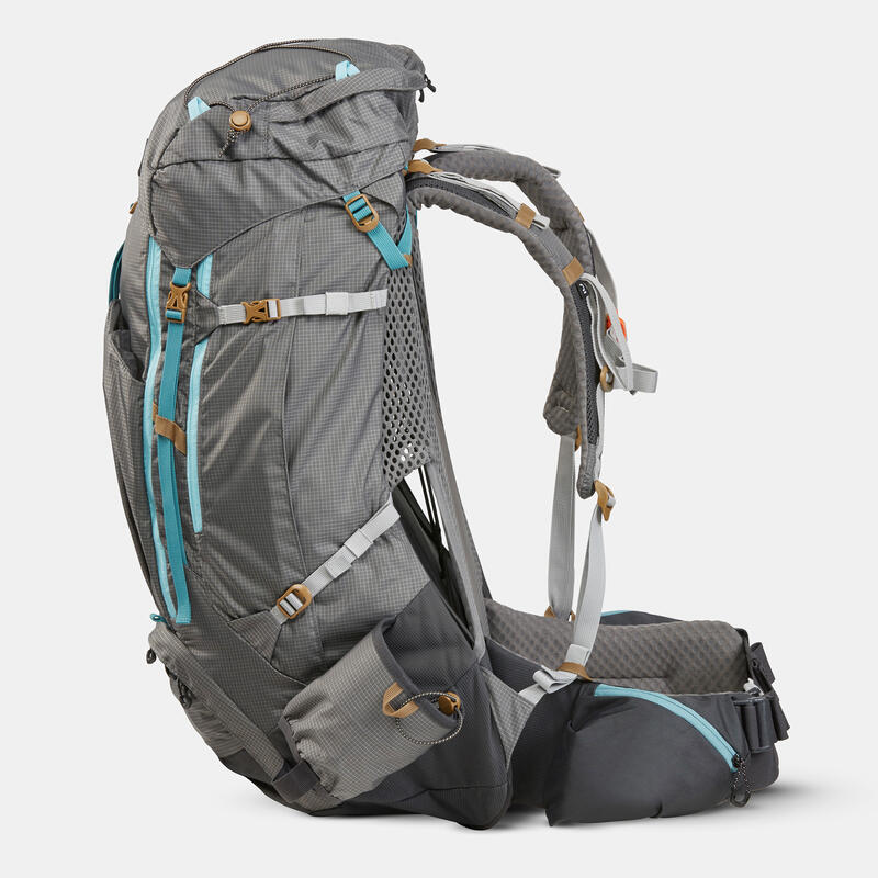 Női hátizsák túrázáshoz MT500 AIR, 55 +10 literes 