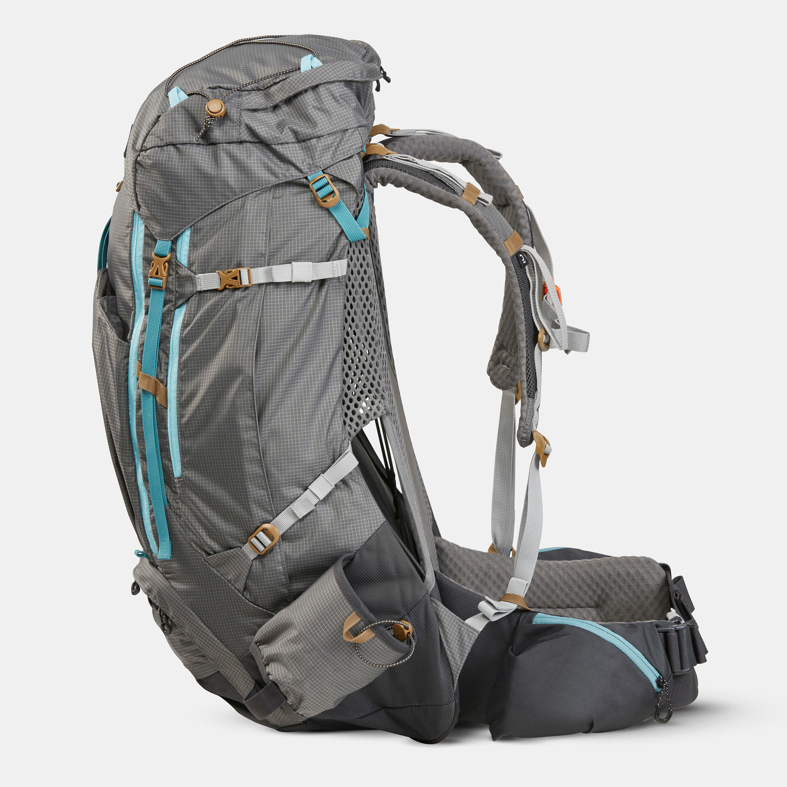 FORCLAZ Trekkingrugzak voor dames MT500 AIR 55 10 liter Decathlon