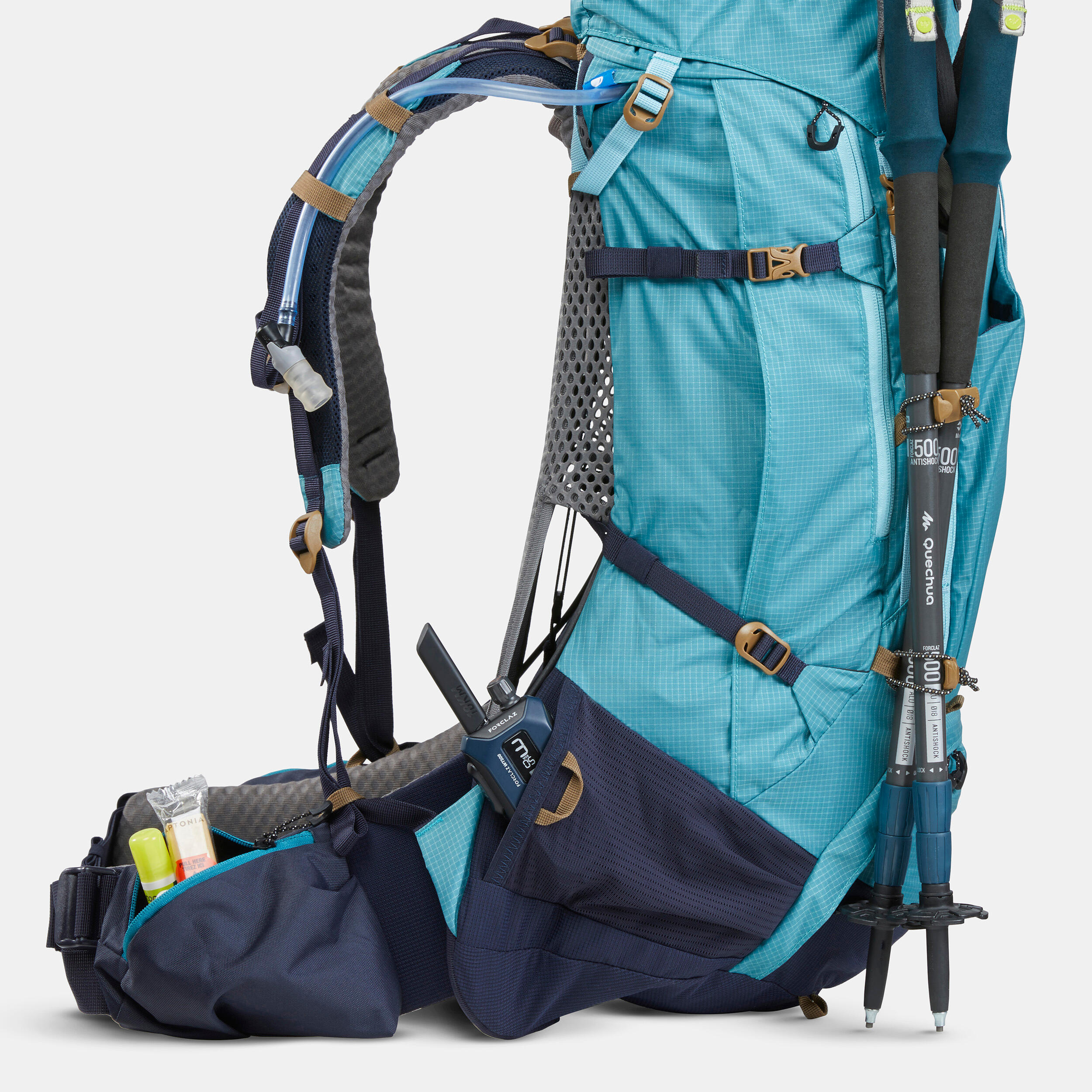 FORCLAZ Trekkingrugzak voor dames 45 10 liter MT500 AIR Decathlon