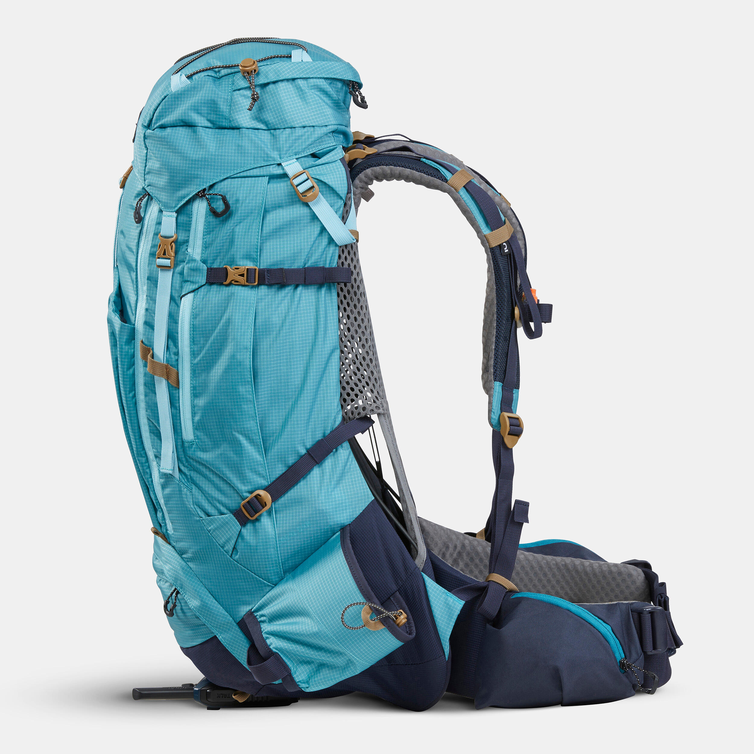 Men's Trekking Backpack 60+10 L - MT500 AIR FORCLAZ