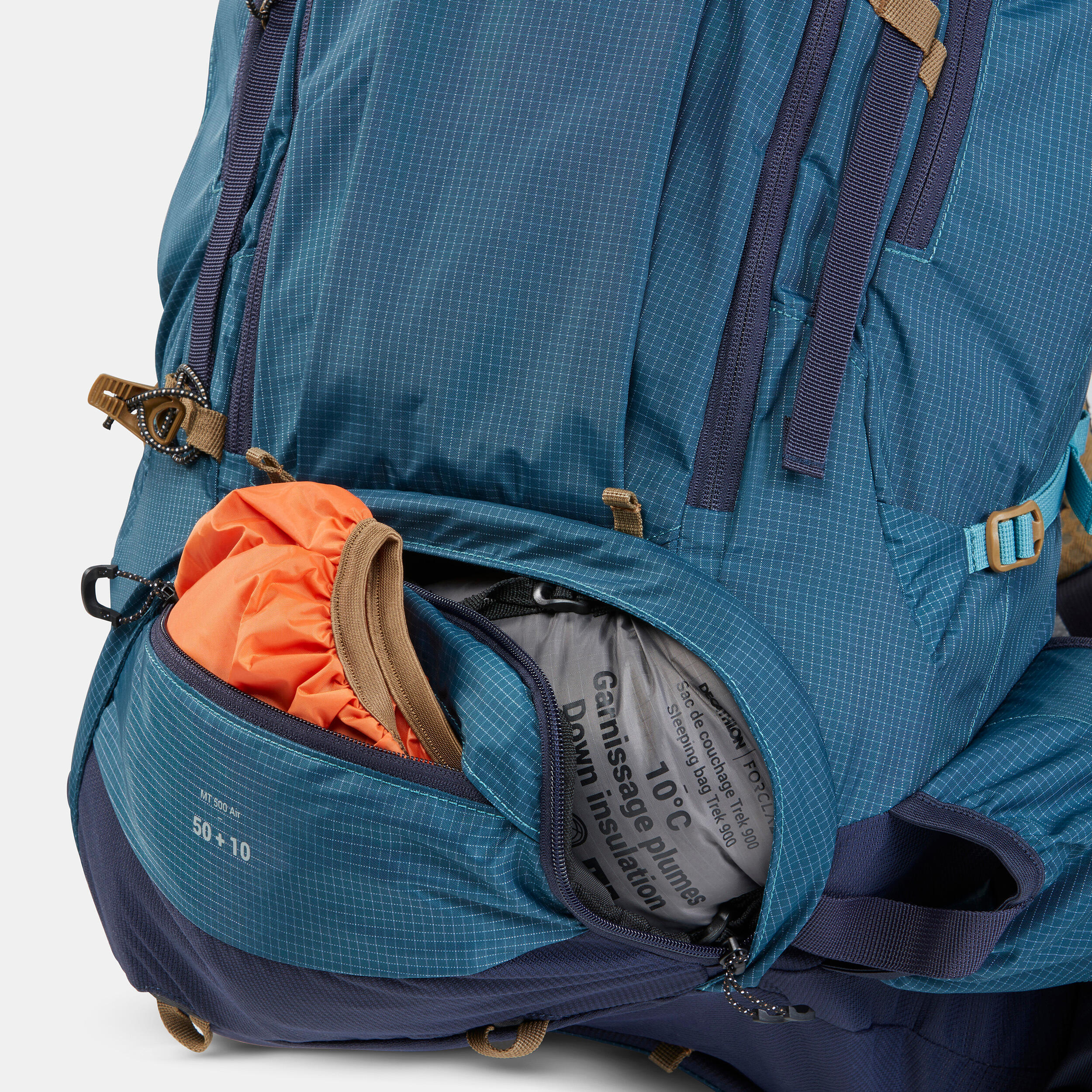 Men's Trekking 50+10 L Backpack MT500 Air 16/18