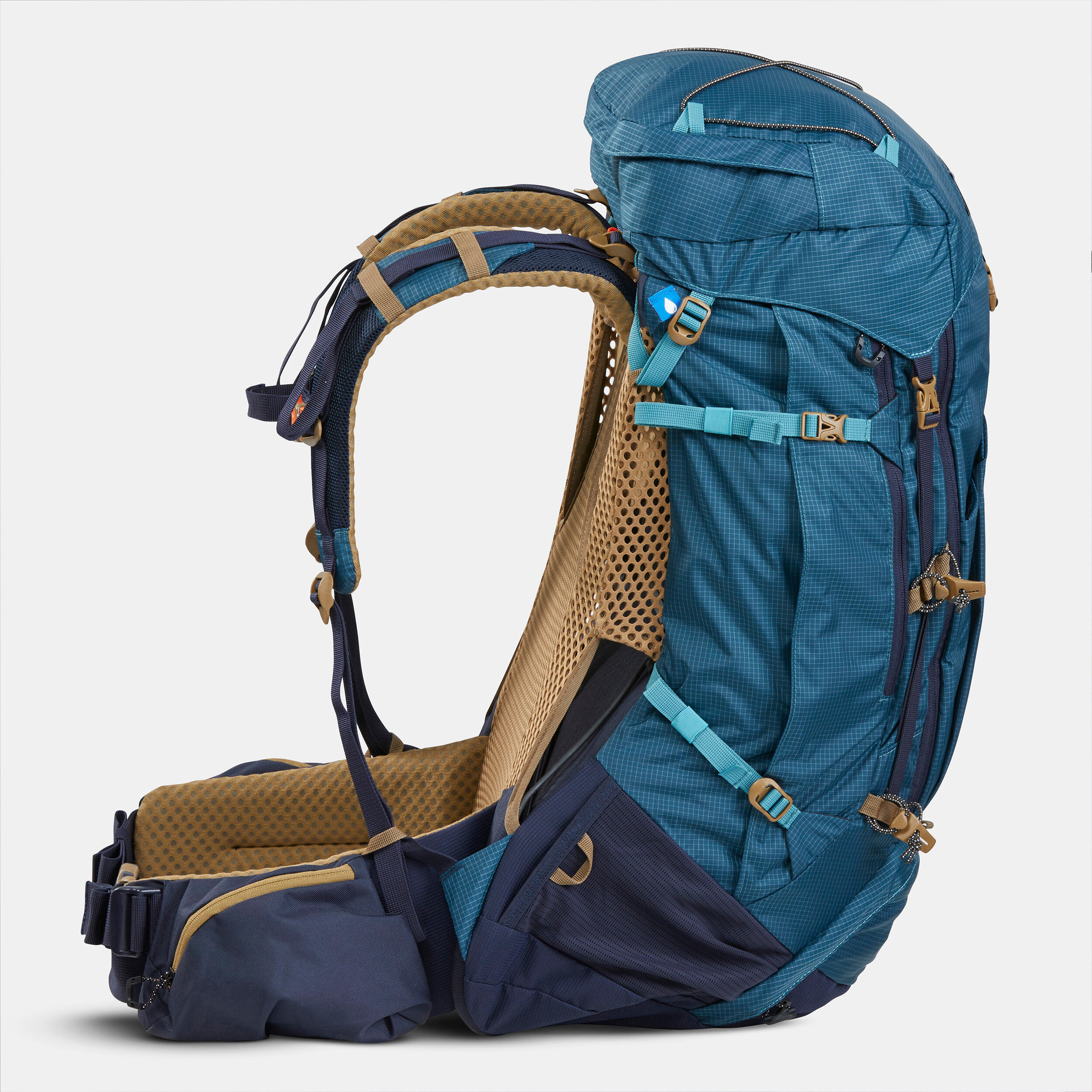 Men's Trekking 50+10 L Backpack MT500 Air 7/18
