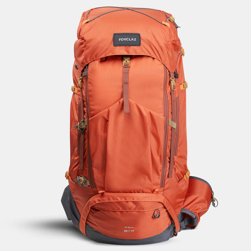Bijzettafeltje verontreiniging gebruiker Backpack - Trekkingrugzak voor heren MT500 AIR 60+10 l | FORCLAZ |  Decathlon.nl