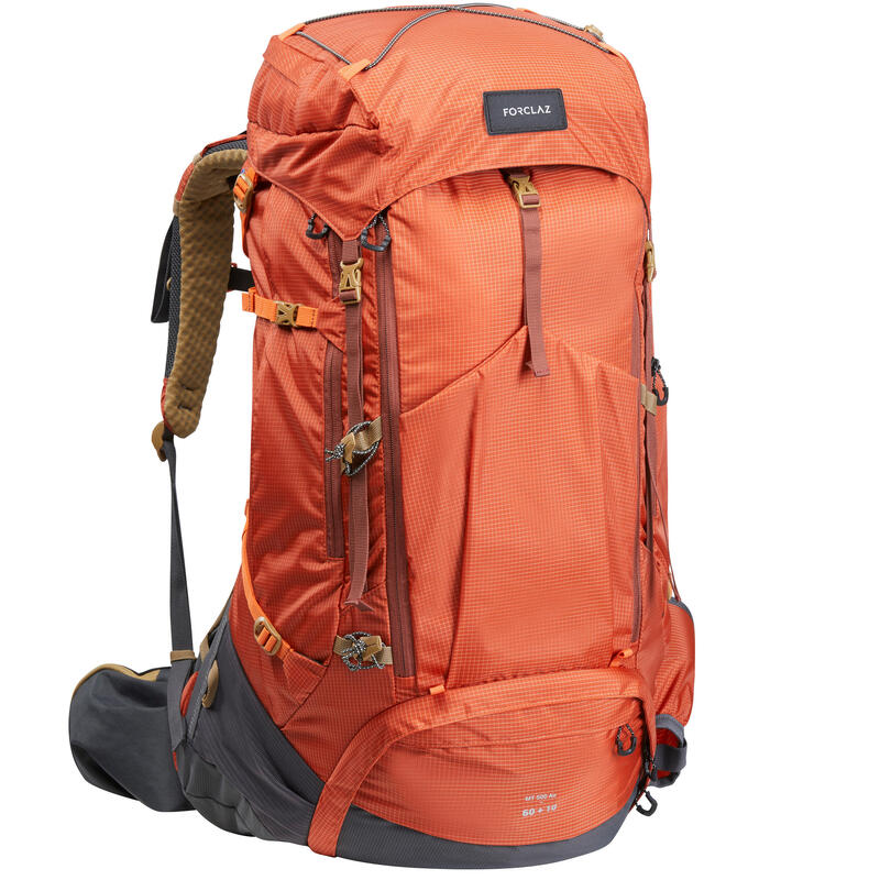 Bijzettafeltje verontreiniging gebruiker Backpack - Trekkingrugzak voor heren MT500 AIR 60+10 l | FORCLAZ |  Decathlon.nl