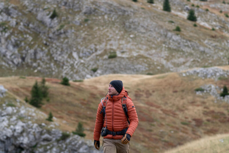 Kurtka trekkingowa męska puchowa Forclaz MT100 - 5°C