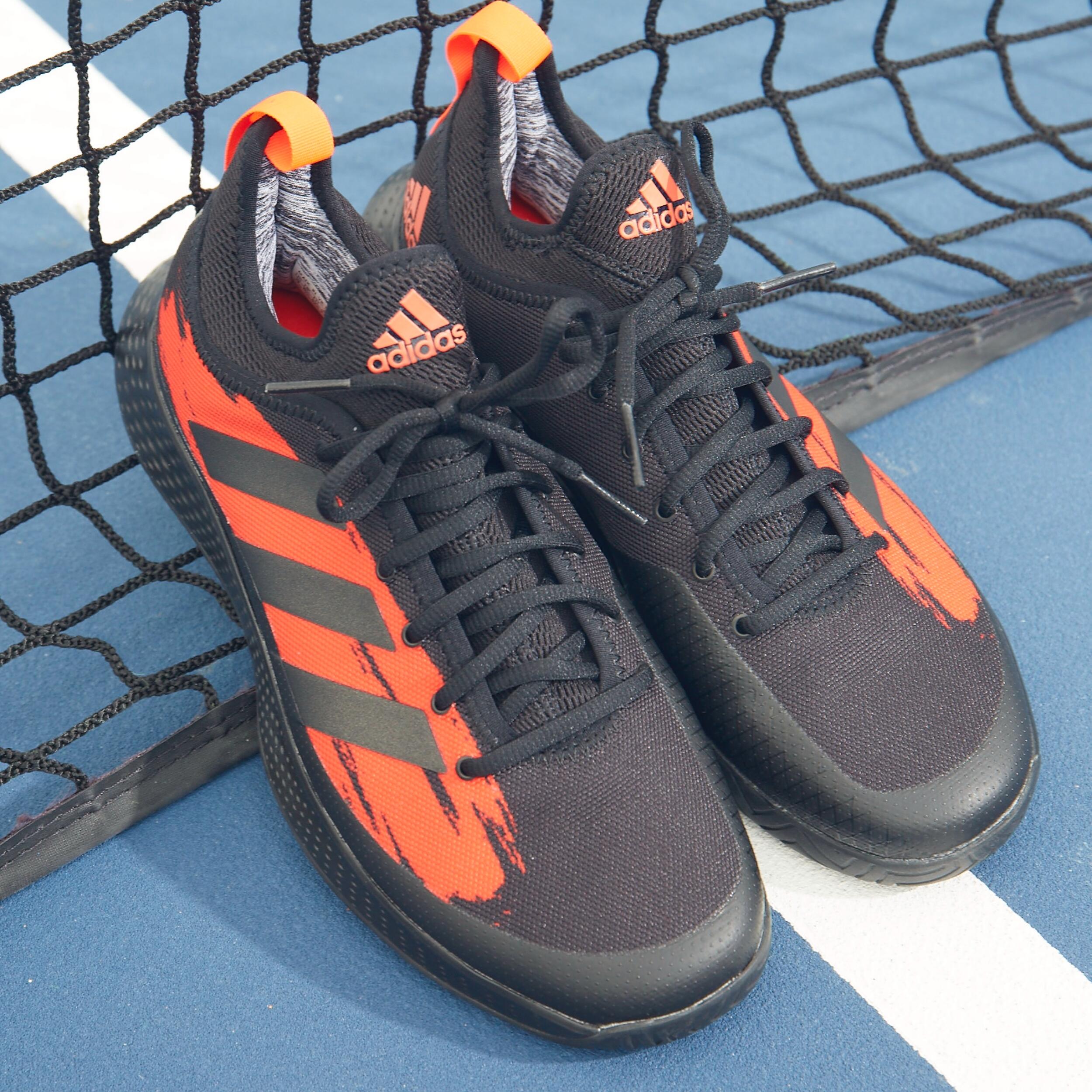 Herren Tennisschuhe - Adidas Defiant Multicourt schwarz 14/15