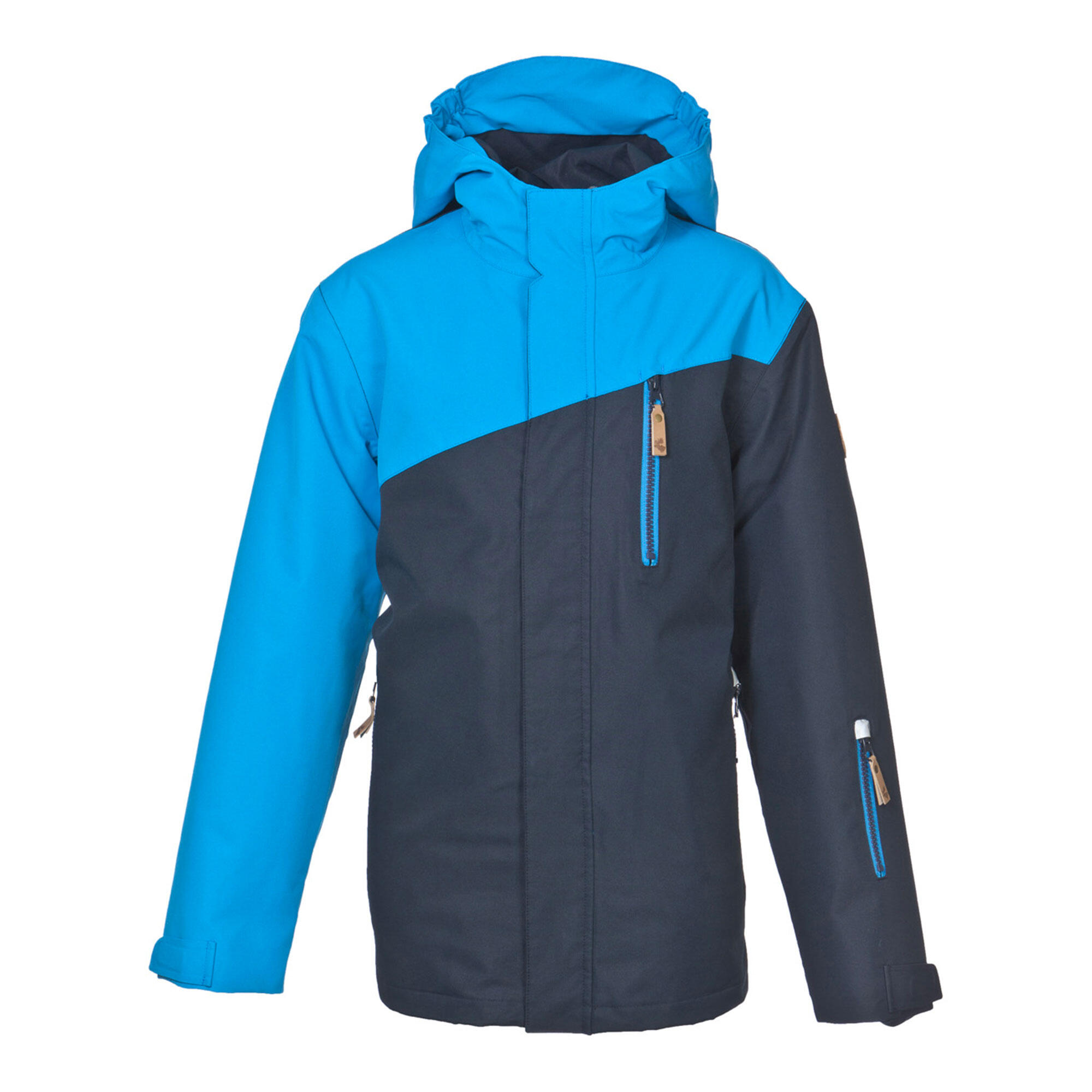 WATERPROOF 3-IN-1 HIKING JACKET - RUKKA XAVER BLUE - AGES 3-16