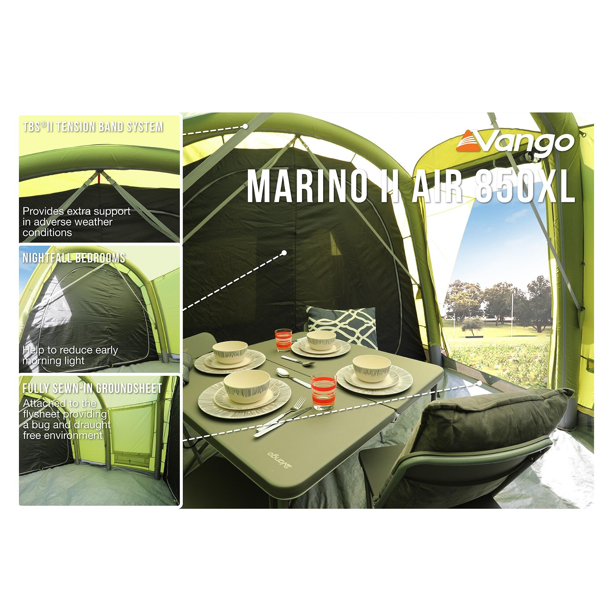 Marino 850 XL AirBeam® 8-man inflatable tent 4/10
