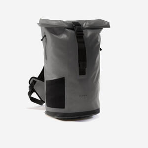 Mochila bicicleta 25L impermeable Elops Speed 520 gris