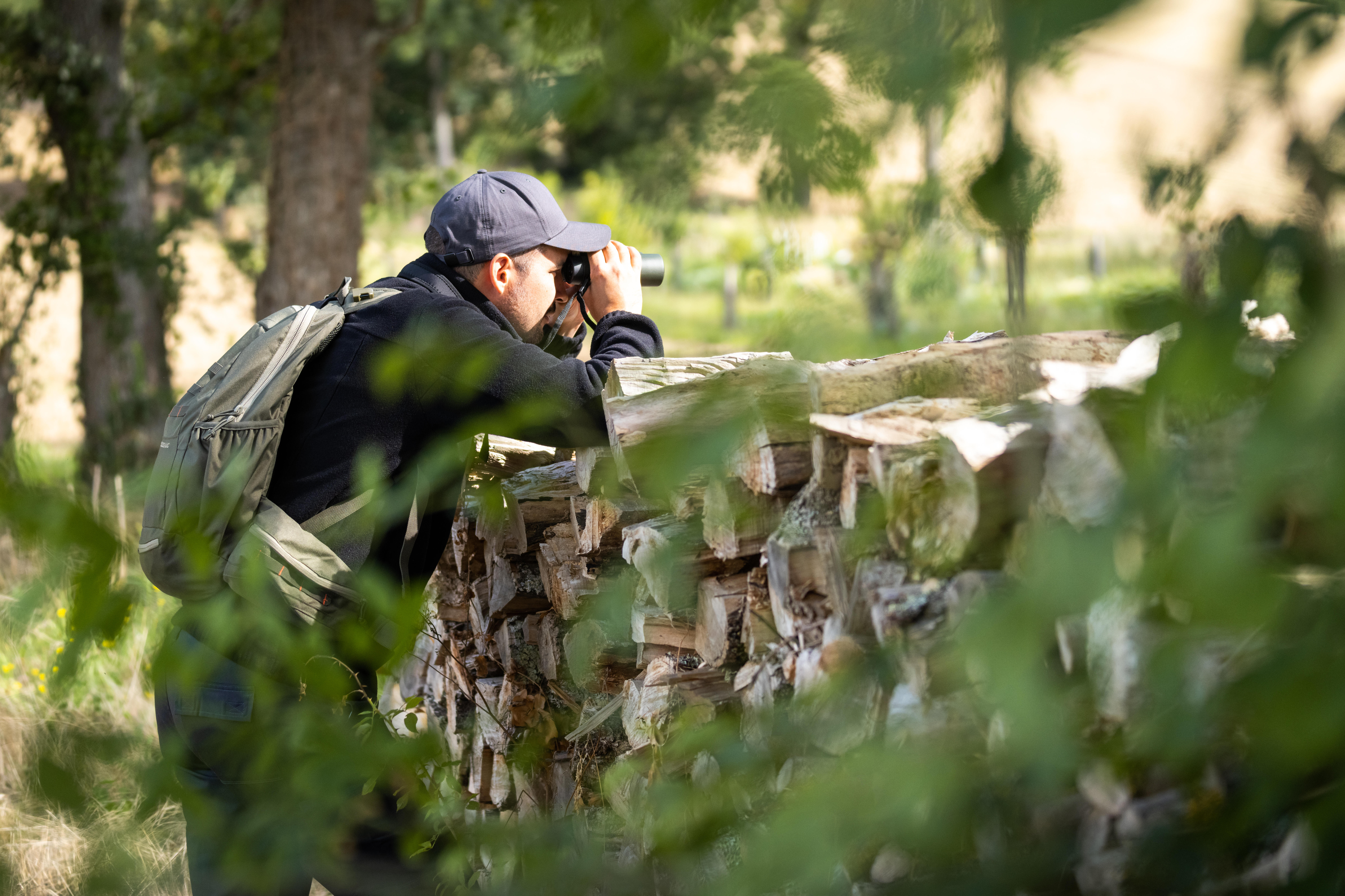 Men's Fleece Hunting Jacket – 500 Camouflage - SOLOGNAC