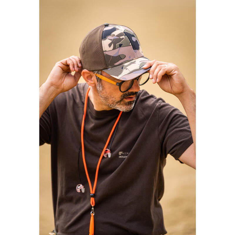 Cappellino caccia 520 leggero mimetico marrone 