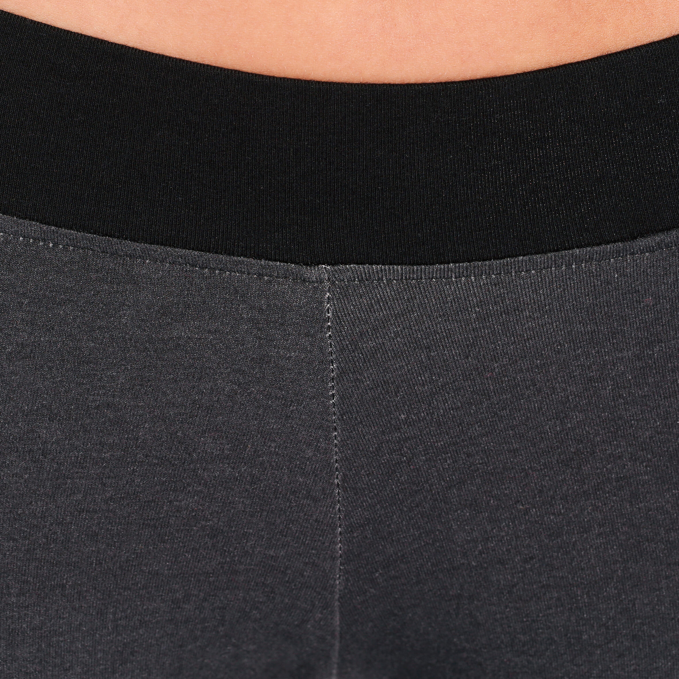 Fit+ Women's Slim-Fit Fitness Leggings - Colour-Fade Black 6/11