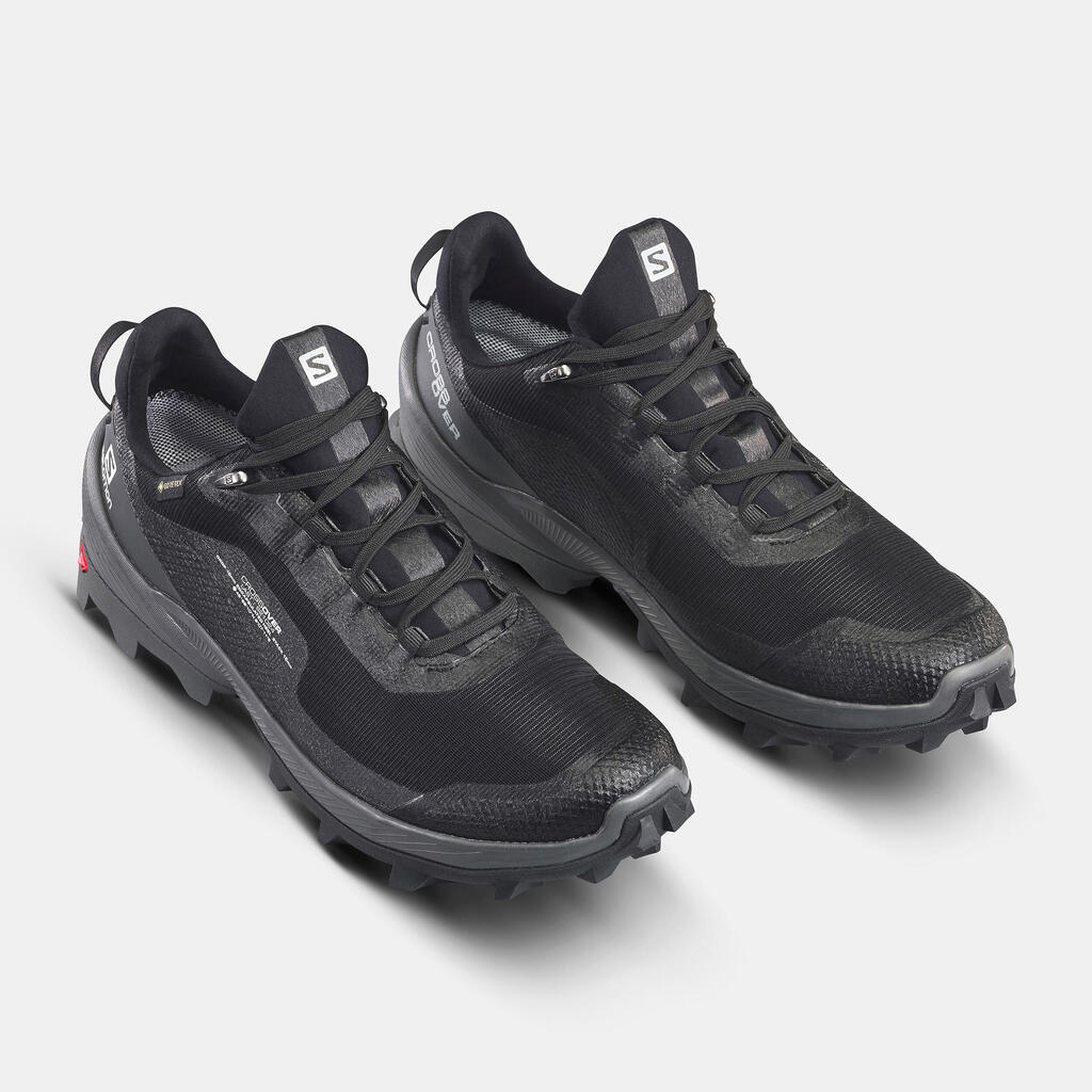 Men's waterproof walking shoes - Salomon Crossover - Black