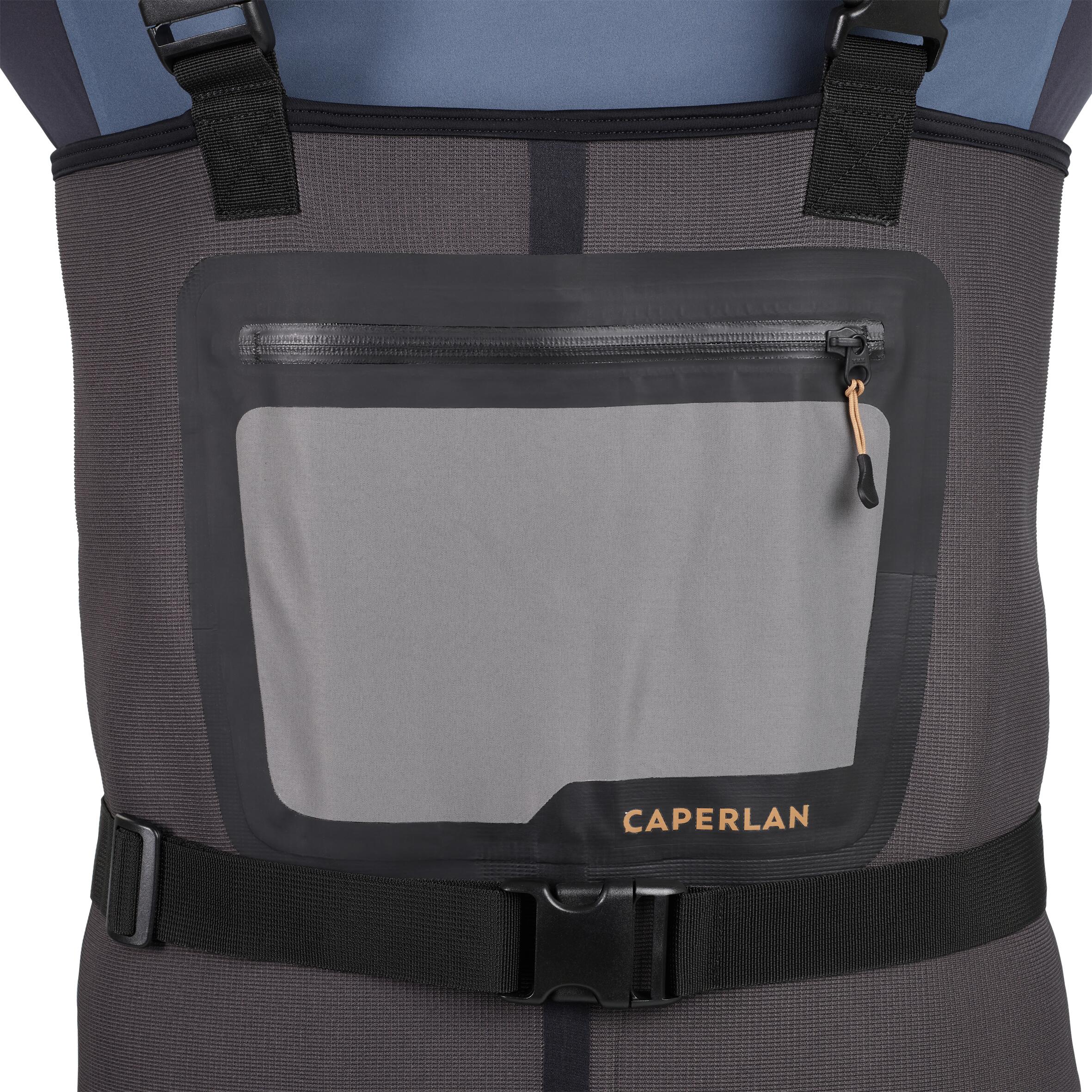 Fishing Waterproof Backpack 20 L - 500 WPF - Carbon grey - Caperlan -  Decathlon