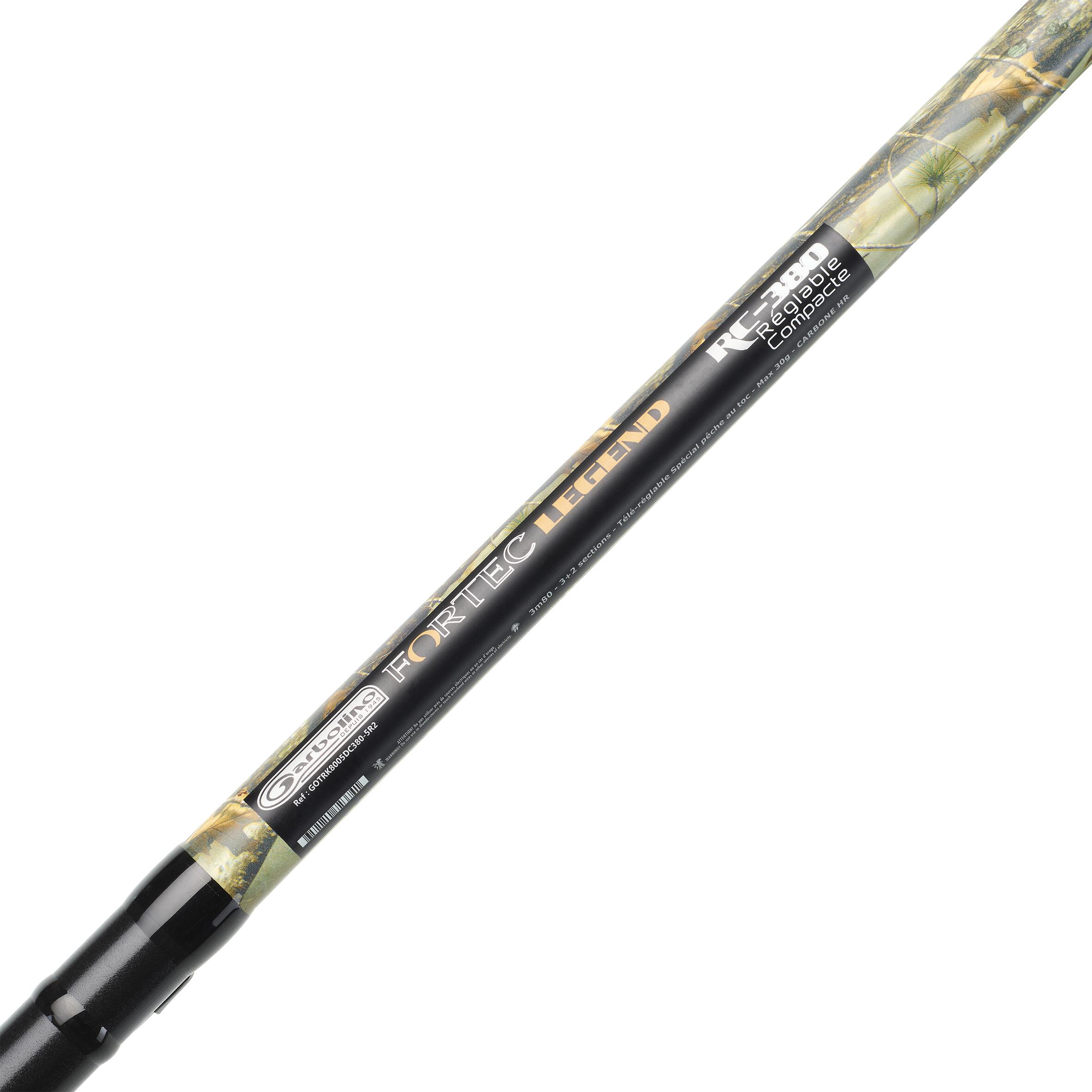 ENSEMBLE PECHE TELEREGLABLES SET FORTEC LEGEND RC 380 3/8