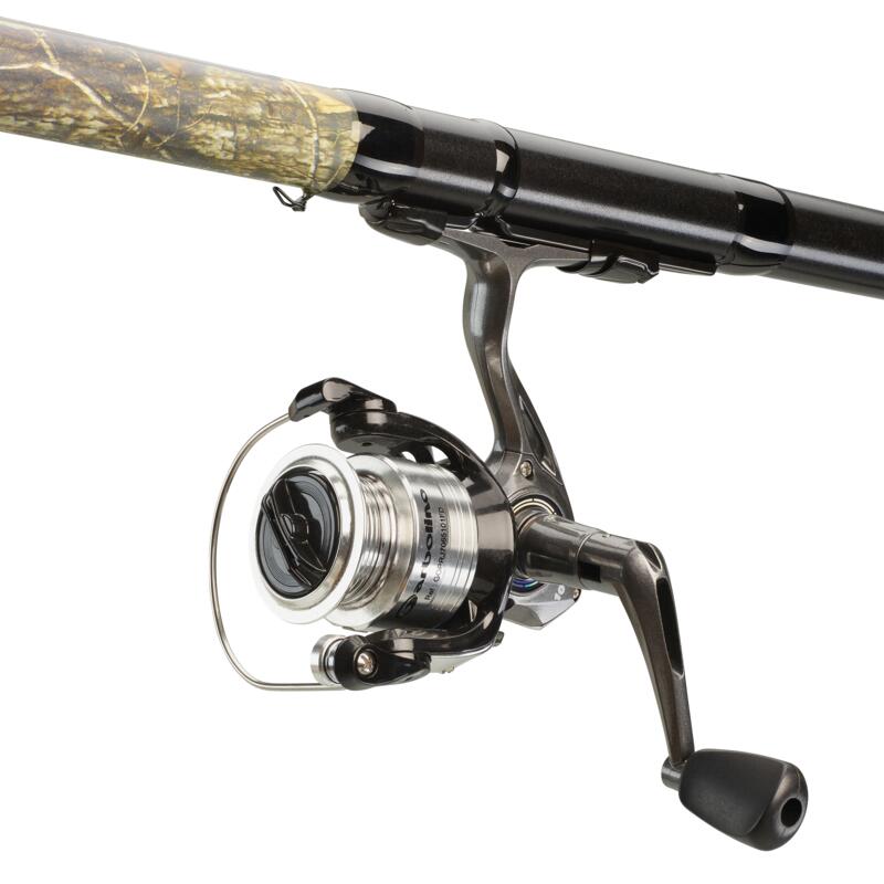 Conjunto Pesca Set Fortec Legend RC 380 Teleajustable