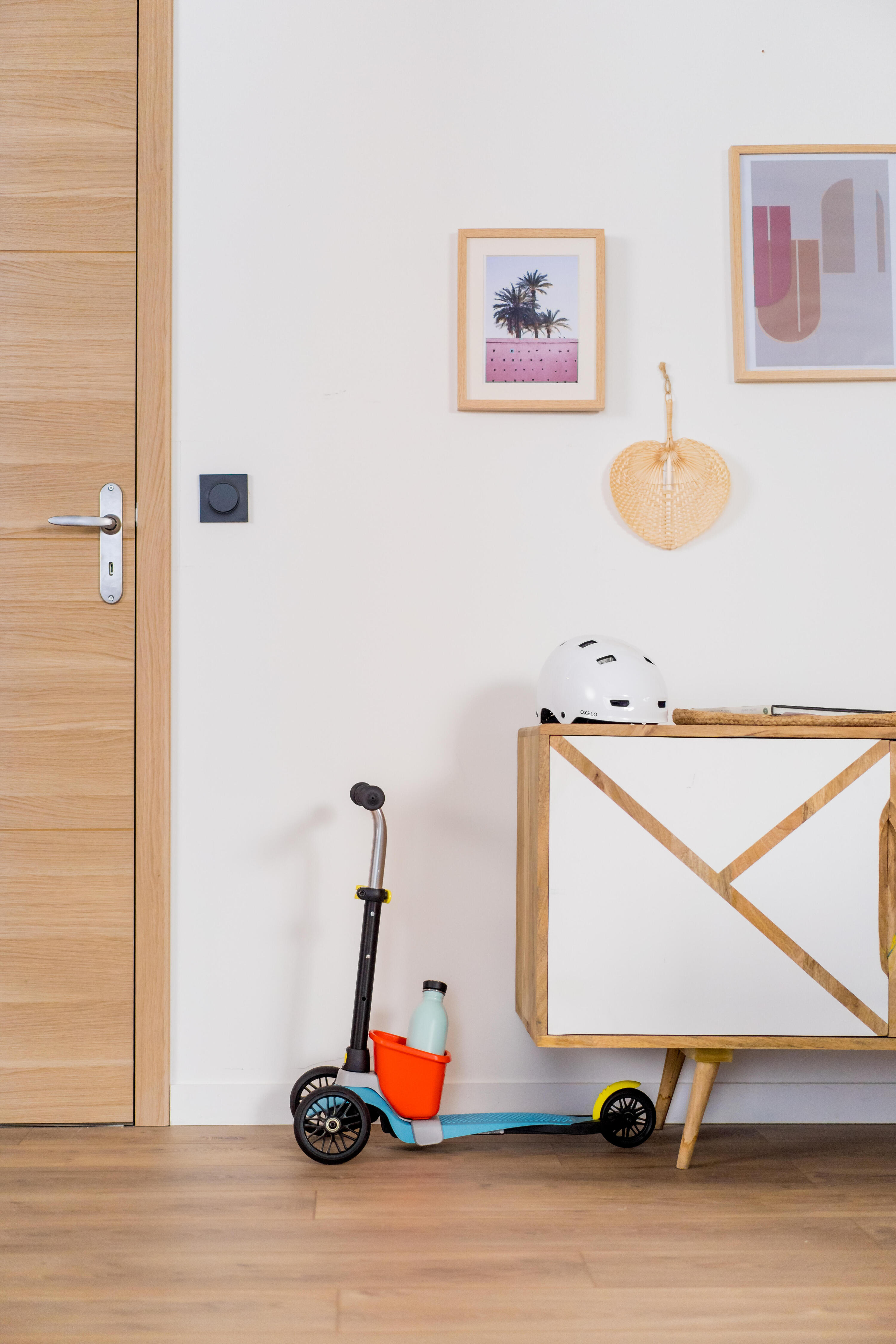 Scooter Blende für 3-Rad-Scooter - B1 blau 10/10