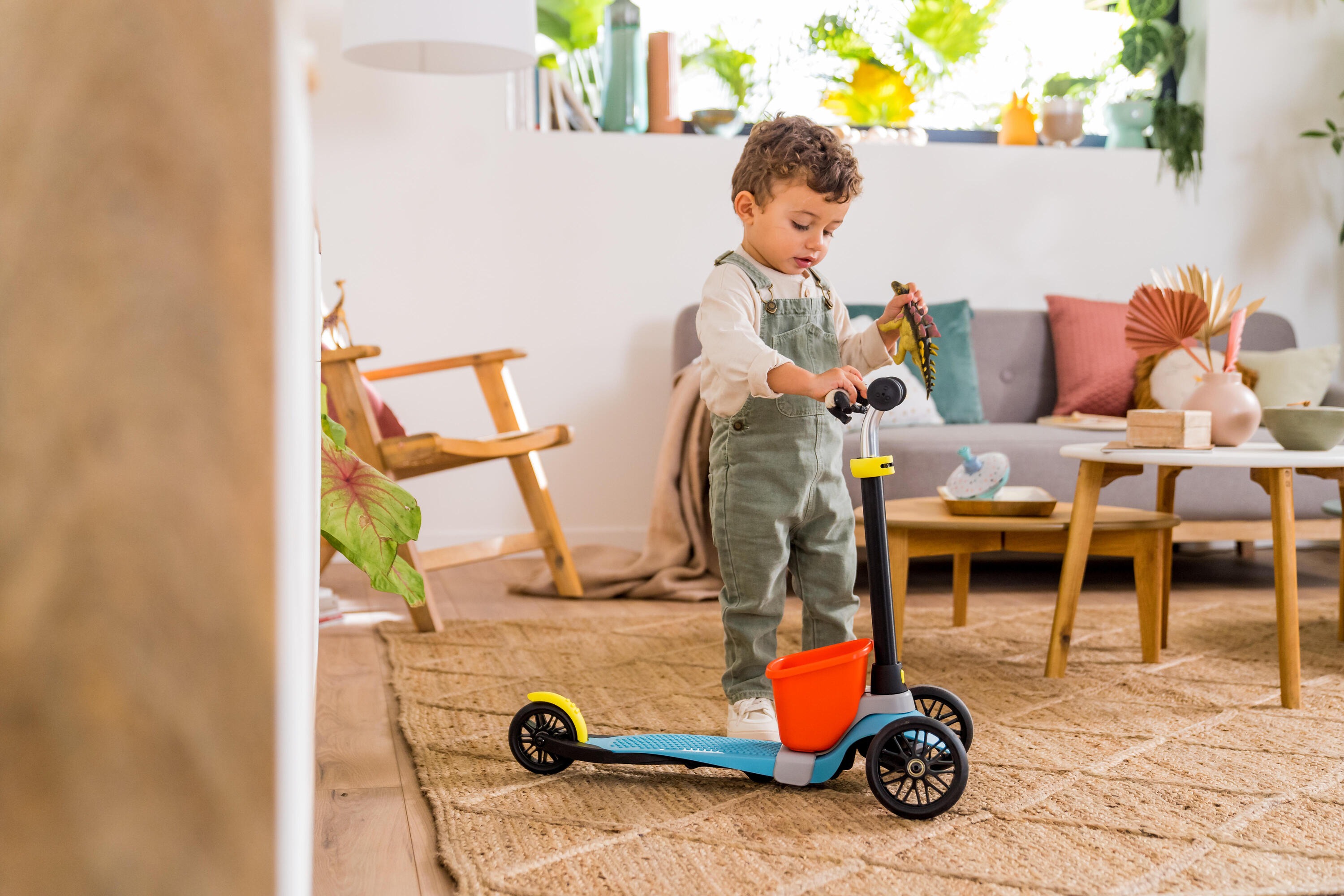 Scooter Blende für 3-Rad-Scooter - B1 blau 9/10
