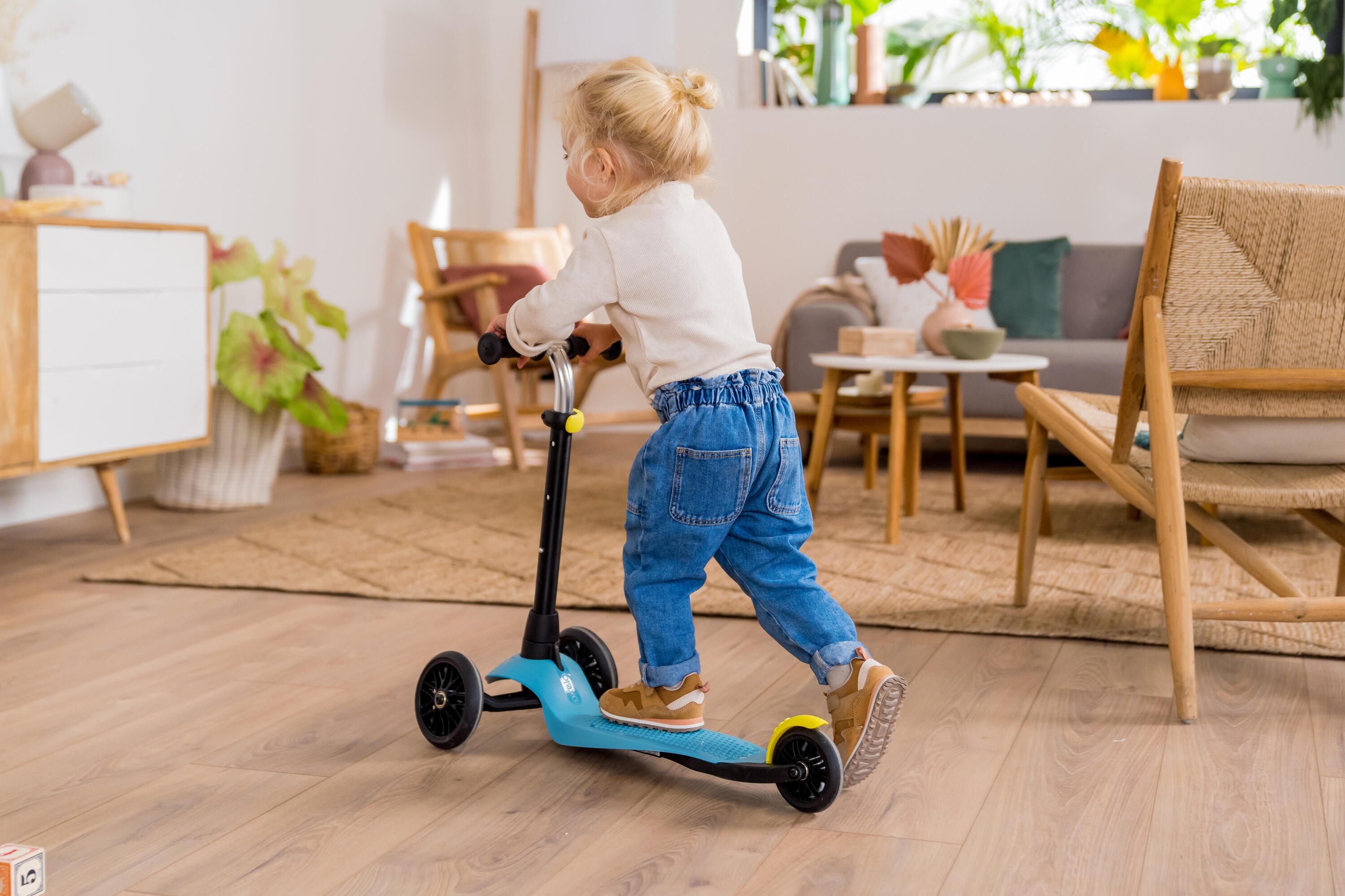 Scooter Blende für 3-Rad-Scooter - B1 blau 7/10