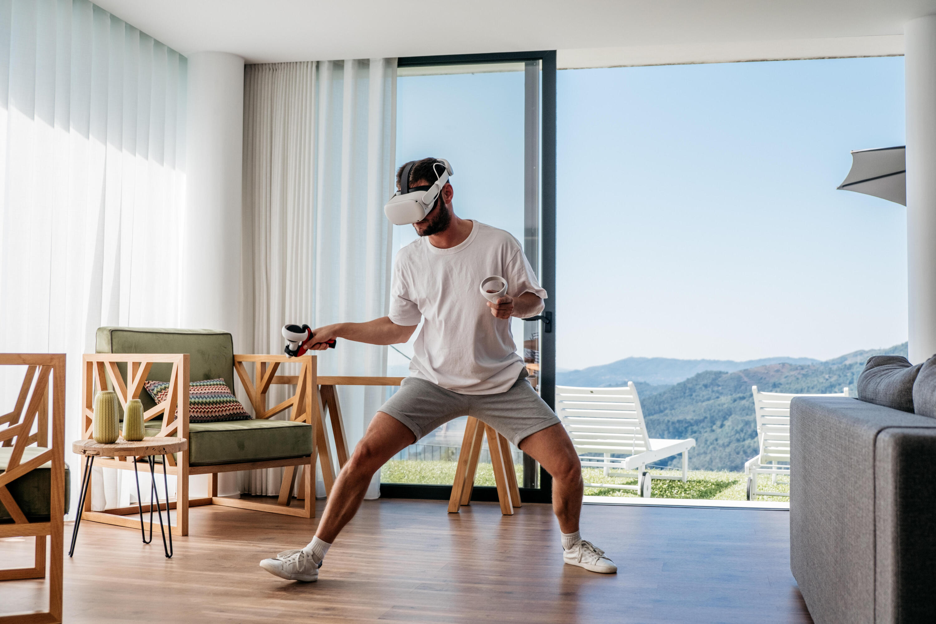 Adattatore ping pong VR destrorso PAD 500 per Meta Quest 2 19/22