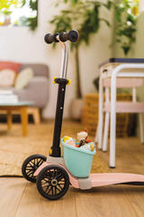 Çocuk Scooter Sepeti - Yeşil - BB100_7