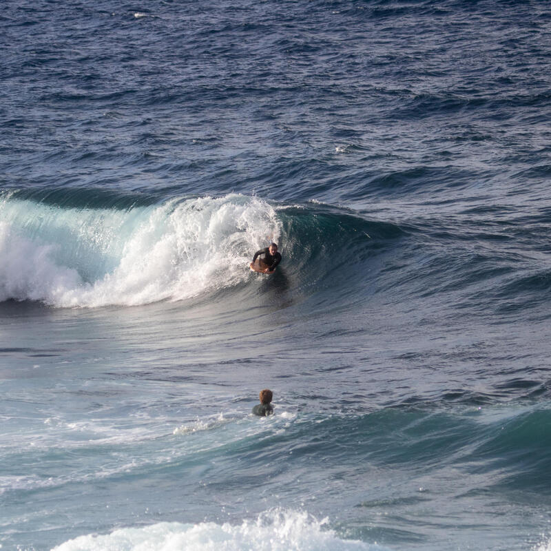 Bodyboard 500 Ltd marron / bleu / slick recyclé