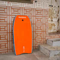 Bodyboard 500 blue / orange with leash