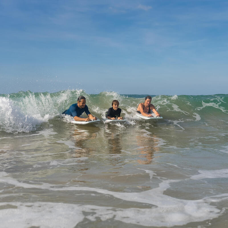 BODYBOARD DECOUVERTE RIGIDE ADULTE ENFANT BLEU