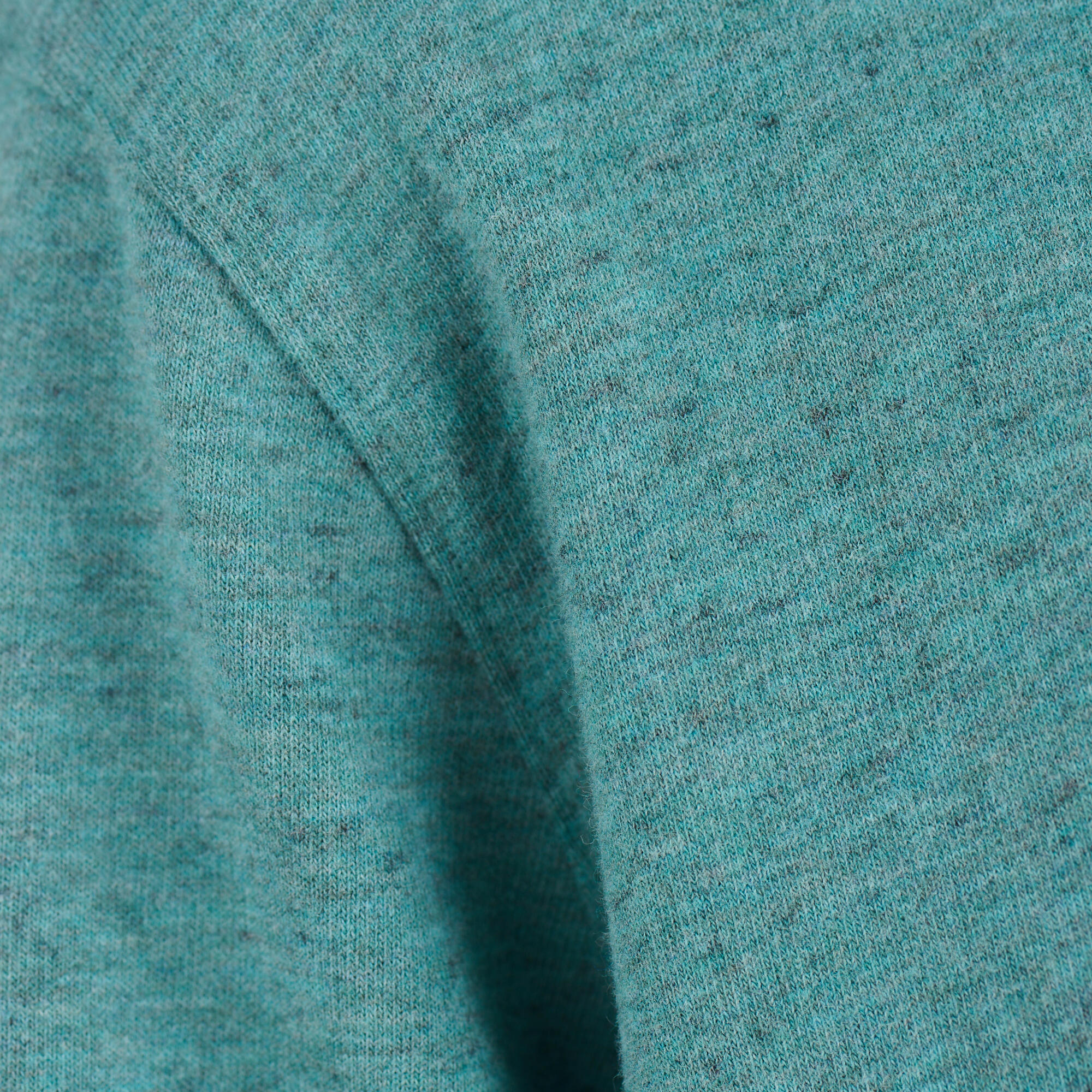 Women's Fitness Sweatshirt 100 - Green 3/5