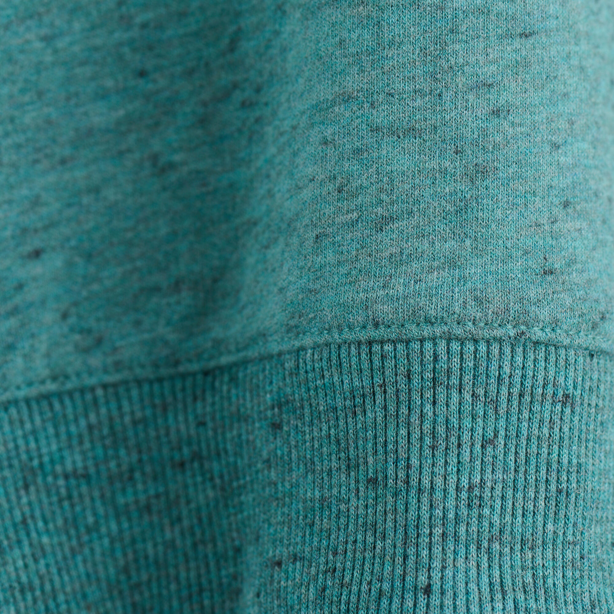 Women's Fitness Sweatshirt 100 - Green 4/5