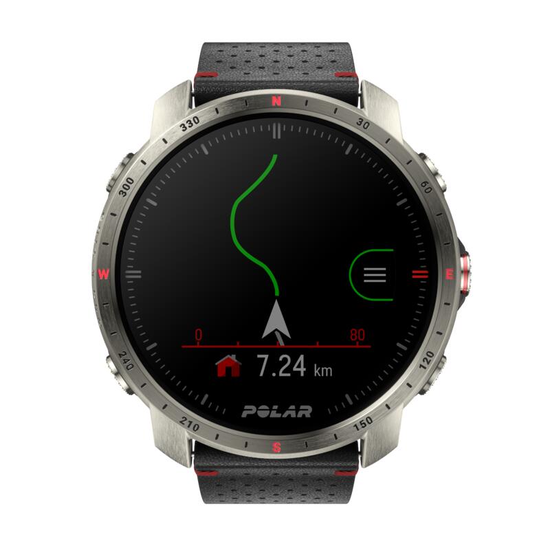 MONTRE GPS MULTISPORT OUTDOOR POLAR GRIT X PRO TITANE M/L