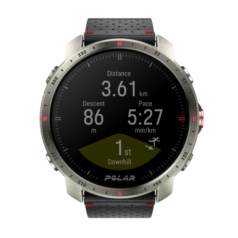 Premium Outdoor-Multisportuhr Polar Grit X Pro M/L Titan