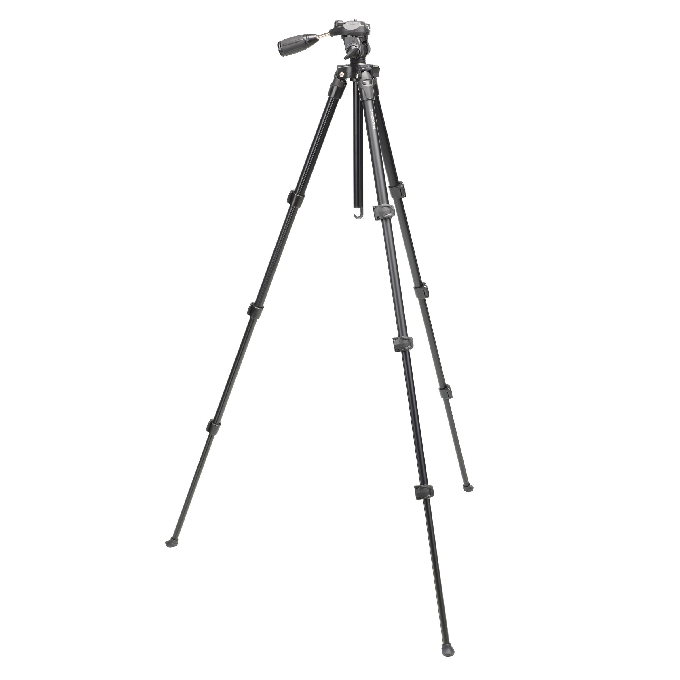 Adjustable Tripod for Spotting Scope / Camera aluminium black 3/5