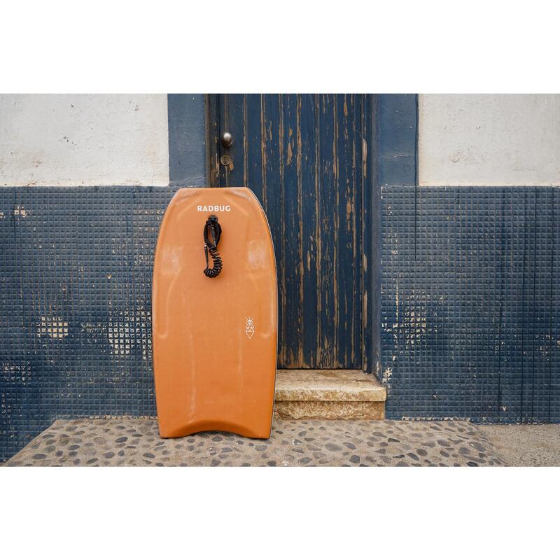 Bodyboard 500 Ltd marron / bleu / slick recyclé